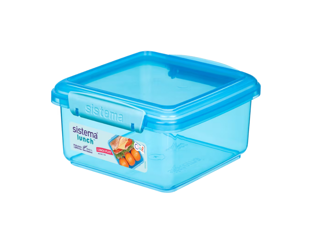 Buy Sistema® 1.2L Lunch Box Blue | Eco Lunch Solution | in Qatar Buy Sistema® 1.2L Lunch Box Blue | Eco Lunch Solution | in Qatar